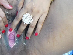 Amateur, Sucer une bite, Rondelette, Couple, Petite amie, Indienne, Seins naturels, Chatte