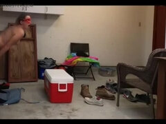 Hot Blonde MILF ScarlettRavenXO Takes Off Condom at Gloryhole for Stranger