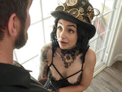 デカ尻, デカチン, フェラチオ, 茶髪の, バック, 自然山雀, ショートヘア, オッパイの