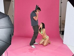 デカ尻, デカチン, デカパイ, フェラチオ, 茶髪の, バック