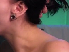 Sloppy Deep Blowjob for a Big Dick