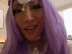 Unbelievable Japanese tart in beautiful cosplay porn