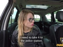 Unregistered Driver Creampied by Cop