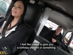 Female Fake Taxi Big Breasted Sofia Lee is Caught with Sex Toys on her Backseat