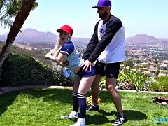 Blonde Teen Haley Spades Gets her Pussy Pounded Good By Hard Dick Billy Boston