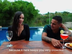 엉덩이, 오랄섹스, 도기스타일, 집에서 만든, 나체, 야외의, 공개적인, 청소년