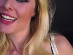 Auditie, Grote kont, Grote mammen, Blond, Pijpbeurt, Sperma shot, Lul, Klein