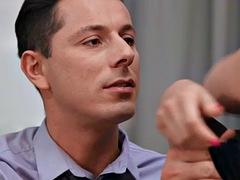 Anal bisexual guys enjoy penetrating a 19 year old girl in a threesome