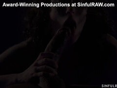 Chica, Mamada, Morena, Tetona, Erótico, Interracial, Lencería, Maduro