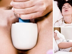 Brunetka, Prstovanie, Zející, Vlasatej, Masturbácia, Teenka, Kozičky, Hračky
