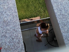 Caught My Sexy Wife Neighbor Masturbating