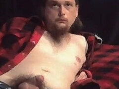 Playing in All My Red Plaid