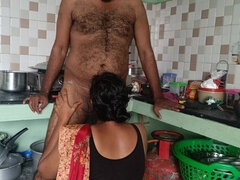 House Wife Suck Neighbour in Kitchen When Husband Not There in Home