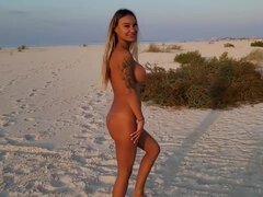 Praia, Loiroa, Peituda, Fêmea, Público, Xoxota, Solo chão, Tatuagem