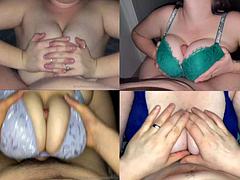 Amador amadora, Mulher linda e grande, Peitos grandes, Coleção, Hardcore, Tetas