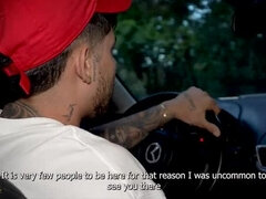 18 éves, Monumentális dákó, Gépkocsi, Pénisz, Latin lány, Anyuci, Szabadban, Durva