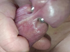 Enthousiasteling, Frans, Handbeurt, Masturbatie, Rijpe lesbienne, Penis, Alleen