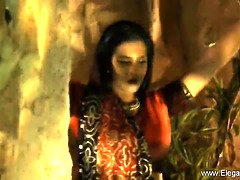 Belleza, Morena, Erótico, Indio, Latina, Mamá, Desnudarse, Tetas