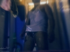 Enthousiasteling, Mollig, Indisch, Masturbatie, Alleen, Tatoeage