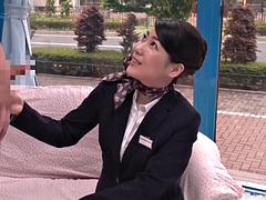 Virgin Japanese boy funked a woman: Blowjob  Hardcore Porn