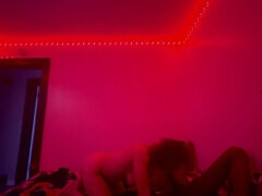 素人, アメリカ人, フェラチオ, オマンコ, 喫煙