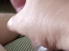 Amerikansk, Stor kuk, Sperma shot, Pappa, Hårig, Onani