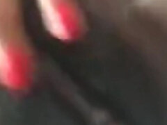 아마추어, 흑인, 여자, 핑거링, 수음, 오르가슴, 보지, 혼자