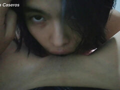 Amateur, Pareja, Latina, Desnudo, Pov, Coño