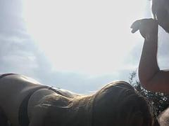 Любители, Большие сиськи, Блондинки, Минет, Белье, На публике, Сиськи, Жена