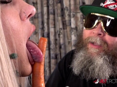 Blondin, Avsugning, Snopp, Hardcore, Hd, Milf