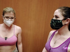 오랄섹스, 흑갈색 머리, 도기스타일, 머리카락이 많은, 밀프, 자연의 가슴, 셀카, 젖가슴