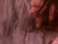 Blond, Sperma shot, Sperma in gezicht, Buiten