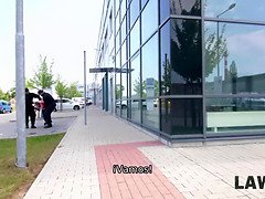 18 jahre, Tschechisch, Europäisch, Hd, Büro, Polizei, Sohn, Flotter dreier