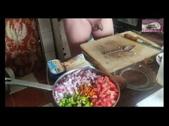 Rubia, Pareja, Fetiche, Comida, Latina, Maduro, Portugués