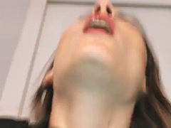 Amatoriale, Pompino, Brunetta, Di colore, Facciale, Fetish, Lingerie, Punto di vista pov