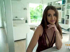 Pik sutte, Brunette, Trekant