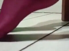 아마추어, 발 페티쉬, 나이든, 나일론, 팬티호스, 포르투칼인, 혼자