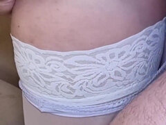 カップル, 中出し, ヨーロピアン, 淫乱熟女, ストッキング, 妻