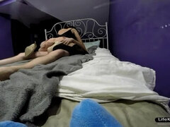 Kinderoppas, Condoom, Stel, Hd, Kut duiken, Ruw, Slet, Tiener