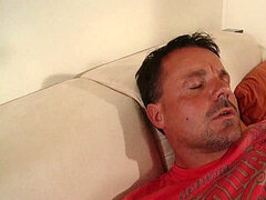 You cock, hot brunette, sucking cock