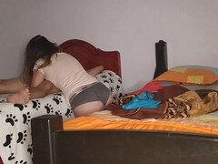 Stor stjärt, Creampie, Handjobb