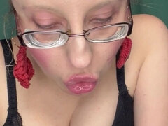 Amatör, Fetisch, Glasögon, Solo