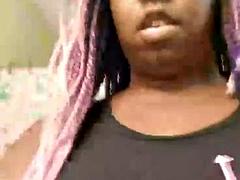 Amatoriale, Bella grossa formosa, Nero, Di colore, Capellona, Mamma che vorrei scoparmi, Doccia, Solo