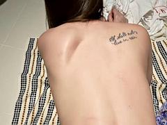 Leie, Grosse titten, Blasen, Braunhaarige, Hd, Milf, Russisch, Stiefmutter