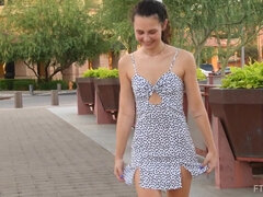 Hd, Onani, Utendørs, Petite, Student, Tenåring, Pupper, Leker