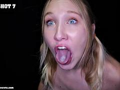 Tussi, Grosser schwanz, Blasen, Gruppe, Interrassisch, Solo