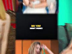 Blond, Stel, Tsjechisch, Europees, Hardcore, Ondergoed, Vrijster, Rijpe lesbienne