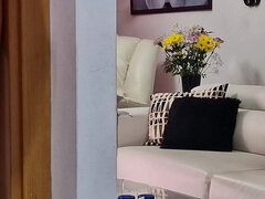 Wife's Girlfriend Heard Her Moaning, Which Made Her Sneaking to Check Out What Her Friends Are Doing Next Room