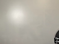 Nasty bitch talks about small cocks while talking dirty