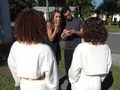 Kira Perez and Leana Lovings call baby Mackenzie Mace with her boyfriend for group sex